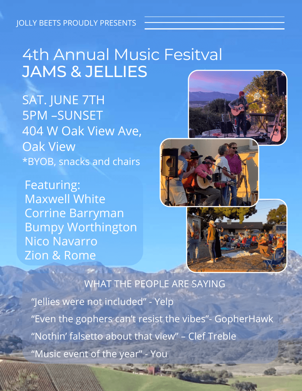 Jams & Jellies&nbsp;(6/7/25)