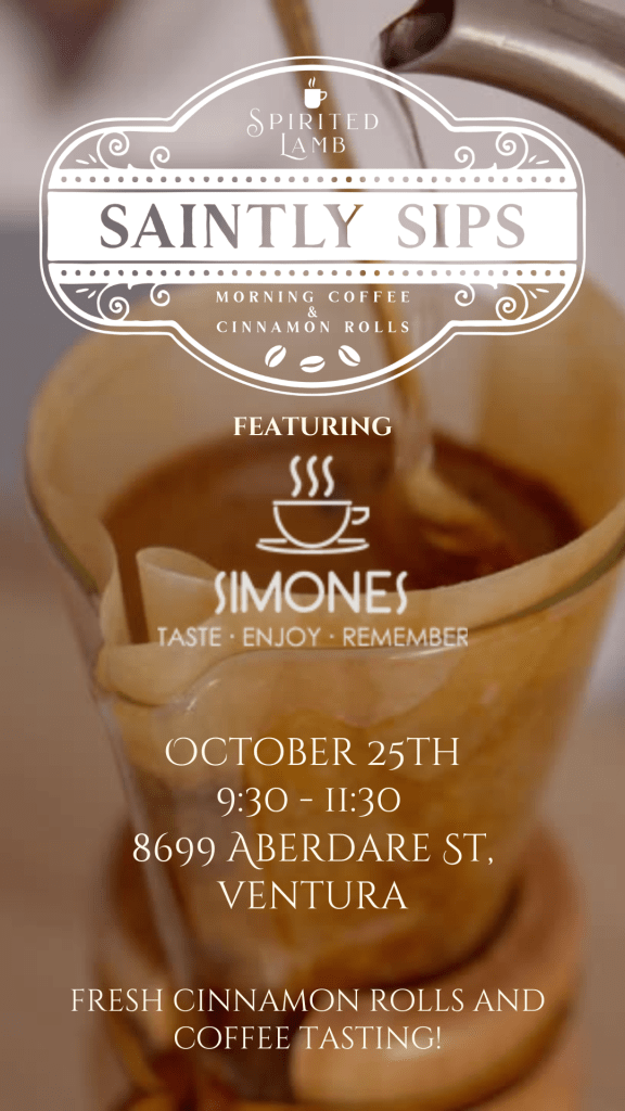 Saintly Sips (10/25/25)