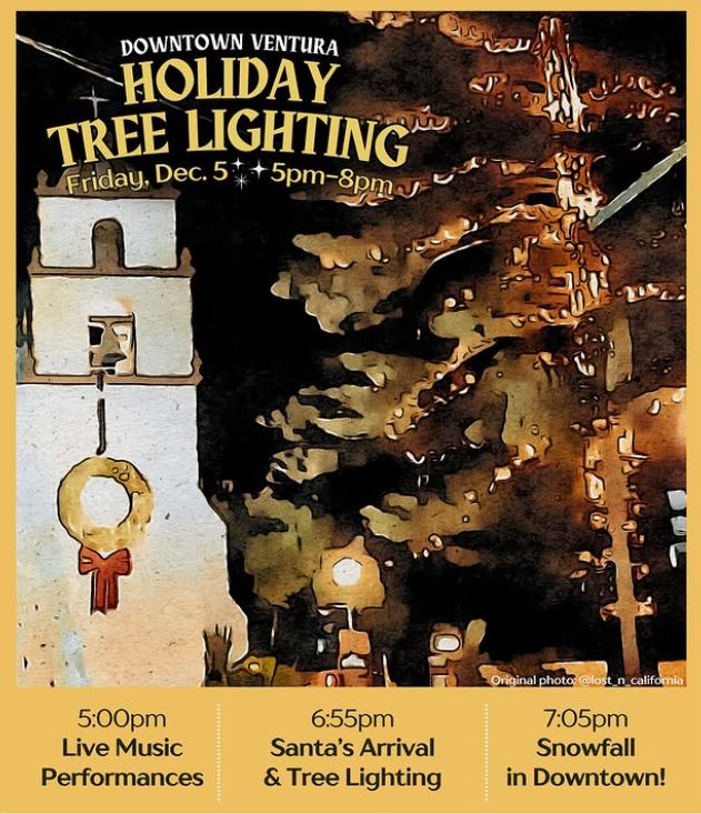 Downtown Ventura Holiday Tree&nbsp;Lighting