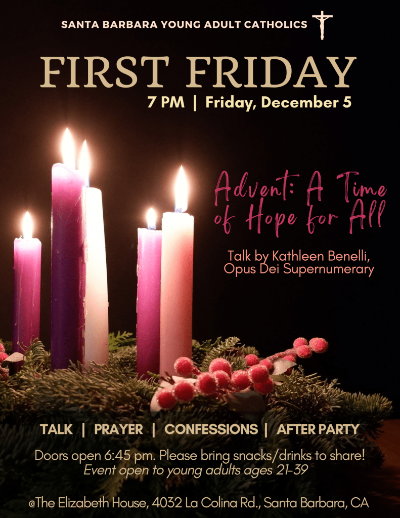 First Friday (12/5/25)